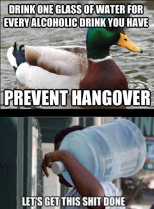Hangovers prevented